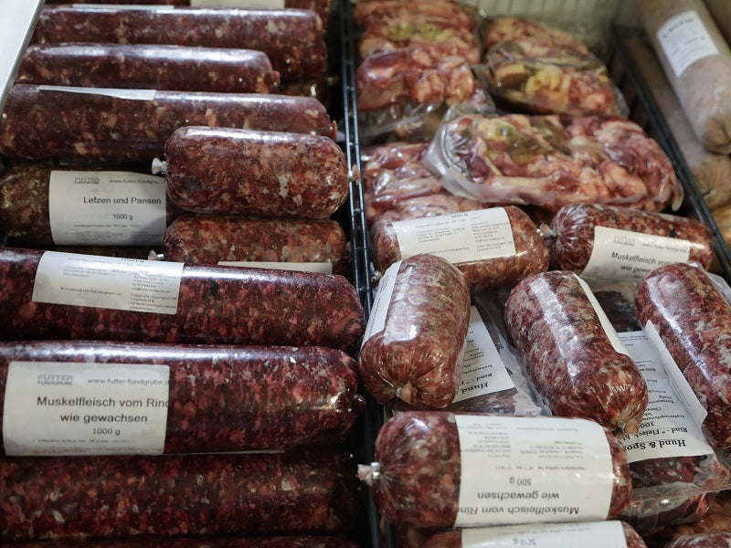 Frisch, frischer, Tiefkühlfutter für Hunde!