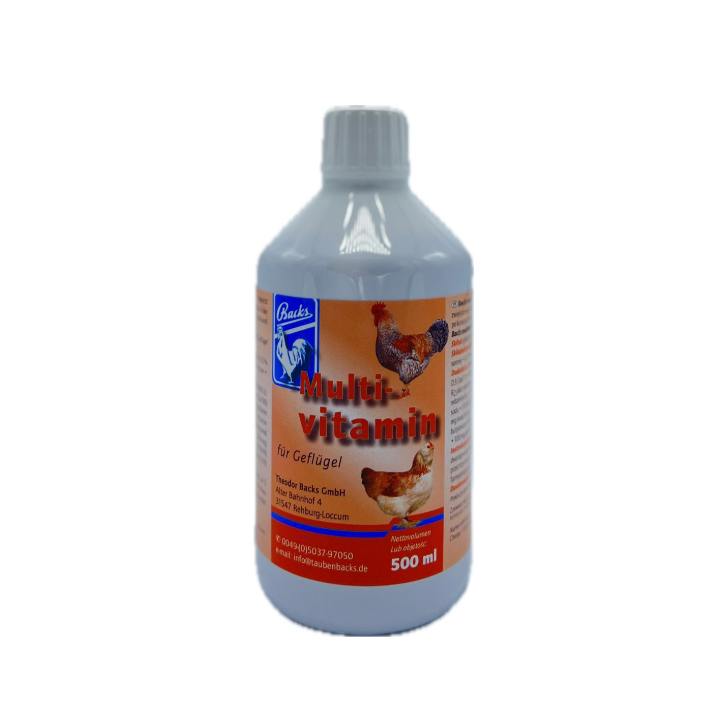 Backs Multivitamin für Geflügel