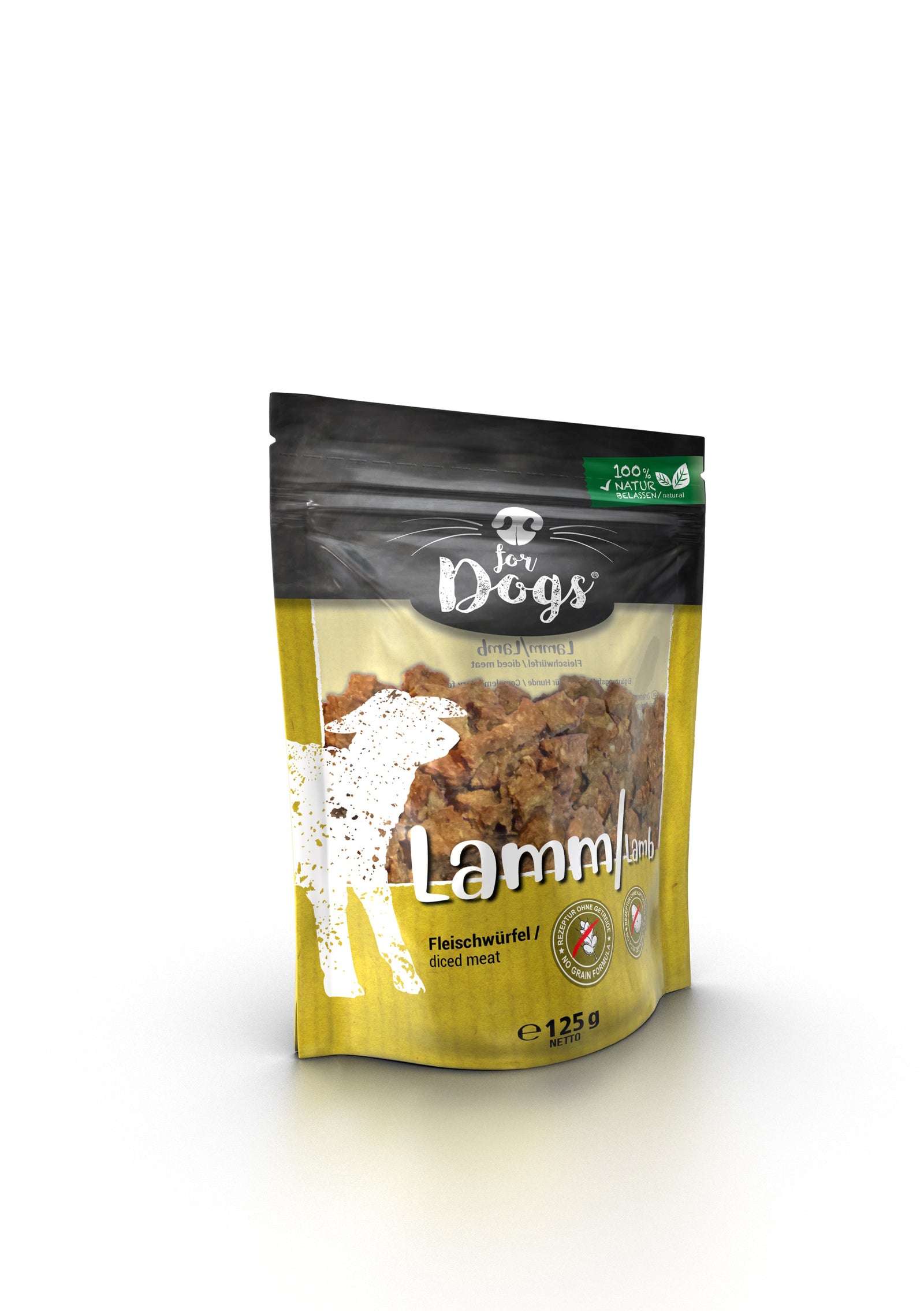 for Dogs Lamm Fleischwürfel 125g