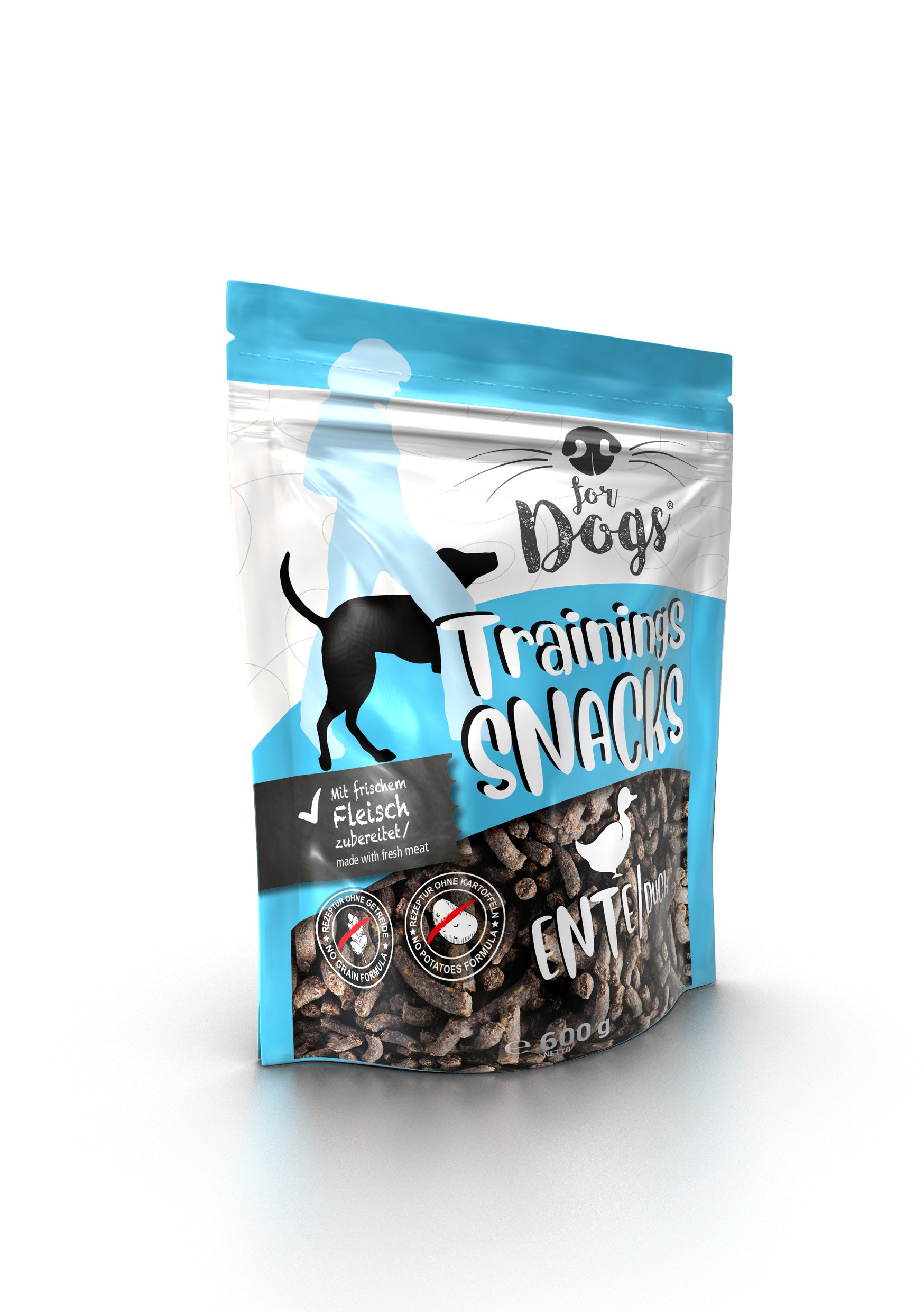 for Dogs Trainigssnack Ente 600g