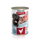 BEWI DOG Fleischkost Reich an Geflügelherzen