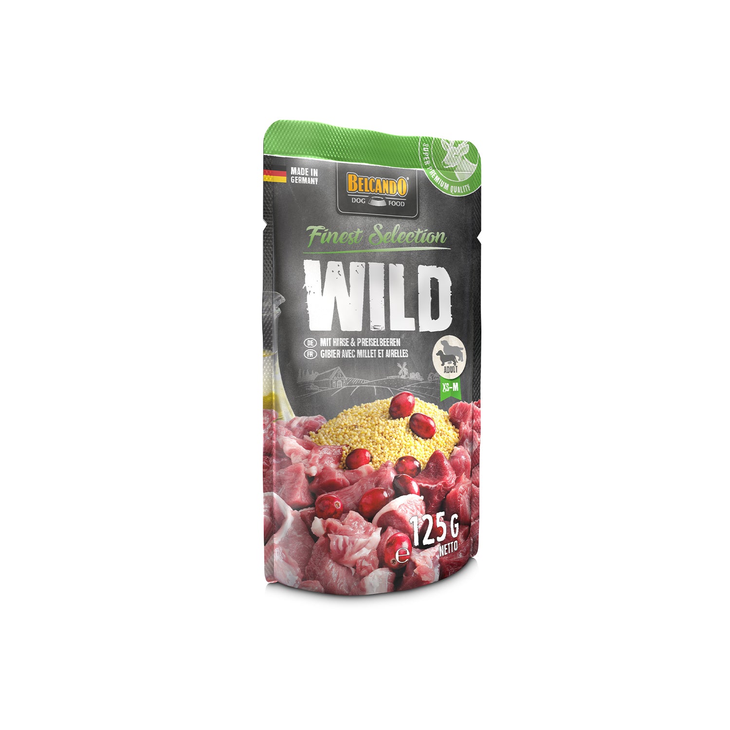 Belcando Wild mit Hirse