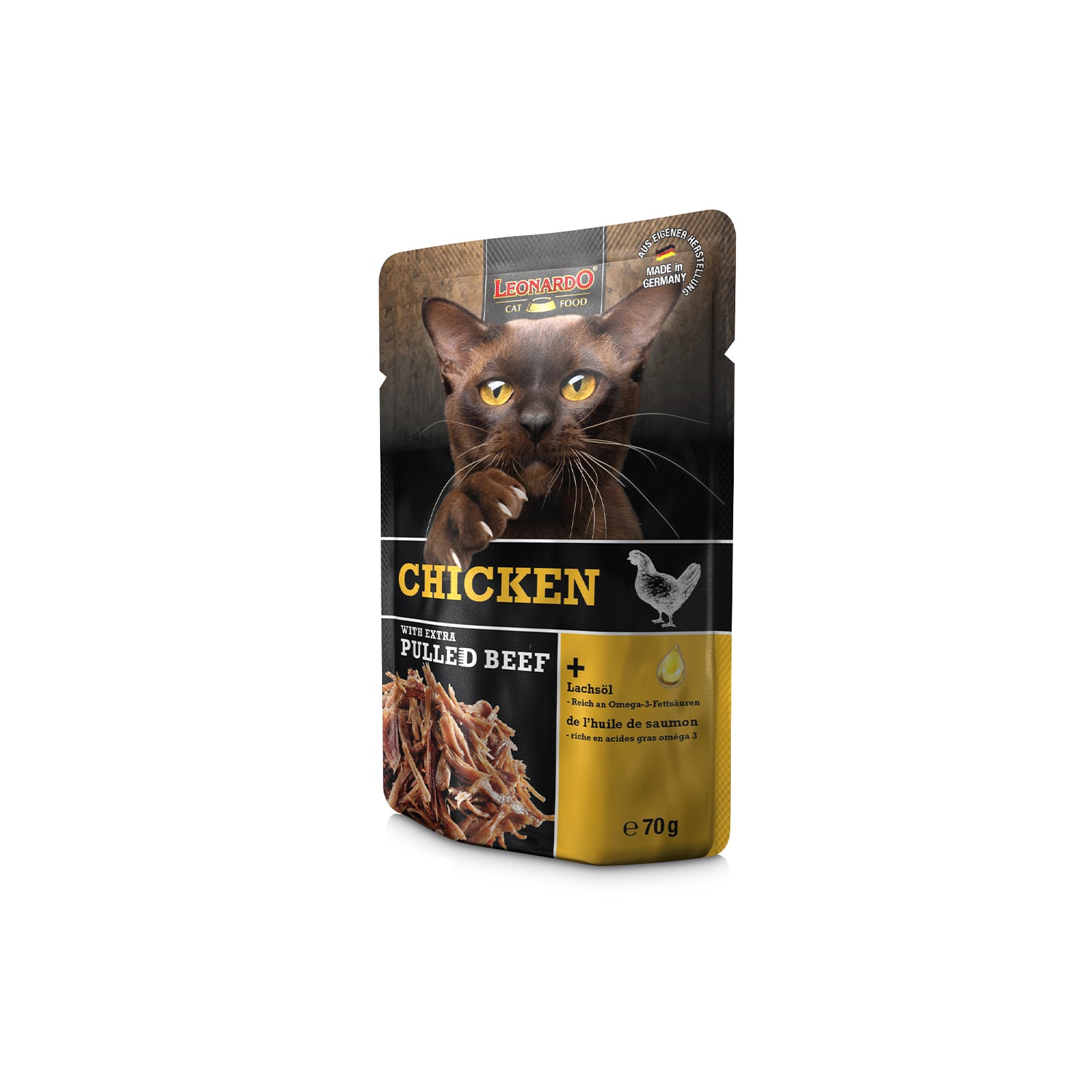 Leonardo Chicken + extra pulled Beef