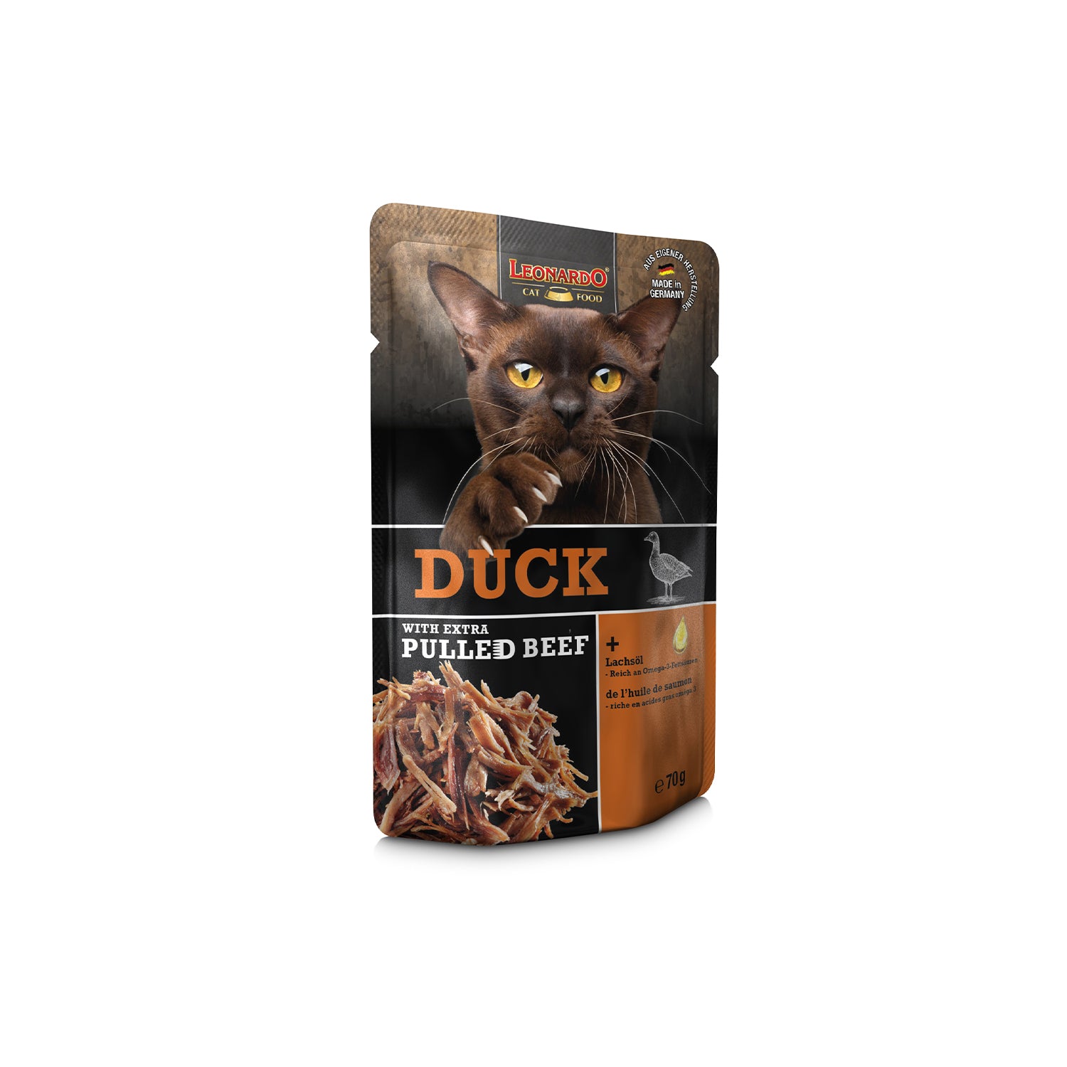 Leonardo Duck + extra pulled Beef